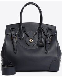 Ralph Lauren - Soft Ricky Top Handle Bag In Calf Leather - Lyst