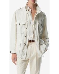 Tom Ford - Zip Collar Field Jacket - Lyst