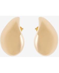 Bottega Veneta - Large Drop-Shaped Earrings - Lyst