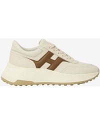 Hogan - H669 Leather Low-Top Sneakers - Lyst