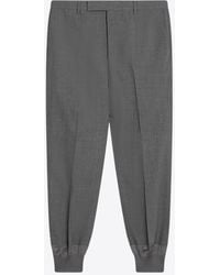 Prada - Wool Jogger Trousers - Lyst