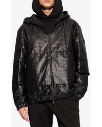 Moncler - Ramiere Logo Embossed Windbreaker Jacket - Lyst