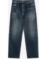 Saint Laurent - High-Rise Denim Jeans - Lyst