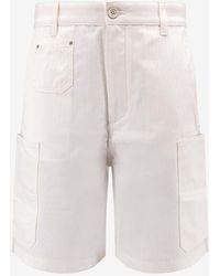 Givenchy - Logo Embroidered Cargo Shorts - Lyst