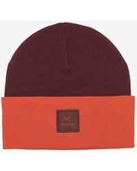Arc'teryx - Two-Tone Logo Patch Beanie - Lyst