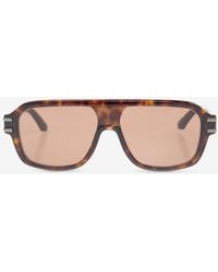 Dolce & Gabbana - Dg Logo Rectangular Sunglasses - Lyst