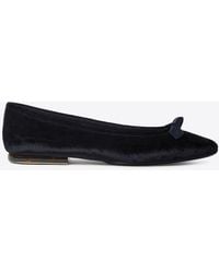 Loro Piana - Primula Velvet Ballet Flats - Lyst