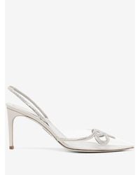 Rene Caovilla - 80 Crystal-Embellished Pointed Pumps - Lyst