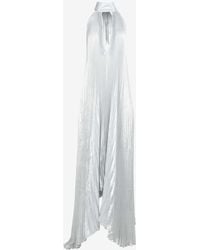 L'idée - Opera Halterneck Plisse Gown - Lyst