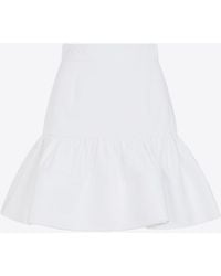 Patou - Ruffle Mini Skirt - Lyst