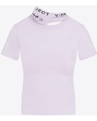 Y. Project - Triple Collar Short-Sleeved T-Shirt - Lyst