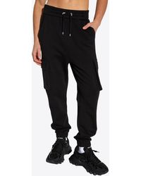 Balmain - Logo Print Cargo Track Pants - Lyst