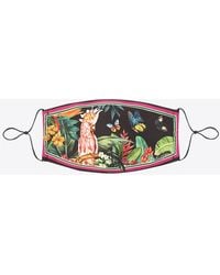 Dolce & Gabbana - Jungle-Mix Print Poplin Face Mask - Lyst