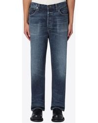 Agolde - Regenerated Washed Straight-Leg Jeans - Lyst