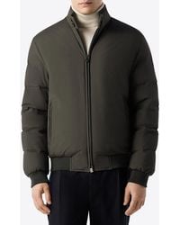 Corneliani - Padded Zip-Up Down Jacket - Lyst