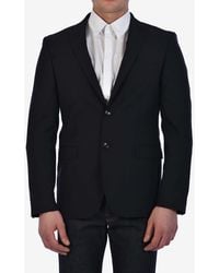 Tonello - Wool Single-Breasted Jacket - Lyst