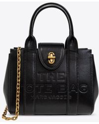 Marc Jacobs - Turnlock Leather Top Handle Bag - Lyst