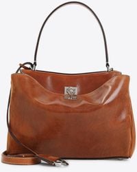 Balenciaga - Small Rodeo Leather Shoulder Bag - Lyst