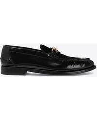 Versace - Leather Medusa 95 Loafers - Lyst