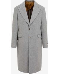 Etro - Roma Wool Cashmere Blend Coat - Lyst