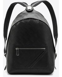 Fendi - Shadow Diagonal Leather Backpack - Lyst