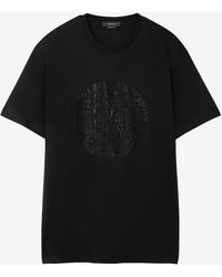 Versace - Crystal-Embellished Barocco T-Shirt - Lyst