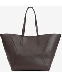 Brunello Cucinelli - Leather Tote Bag - Lyst