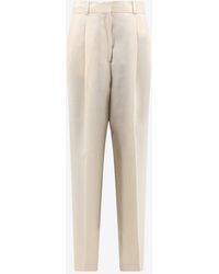 Totême - Double-Pleated Tailored Pants - Lyst