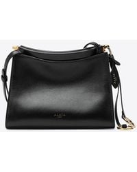 Alaïa - Small Le Click Leather Crossbody Bag - Lyst