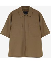 Herno - Wool-Blend Buttoned Shirt - Lyst