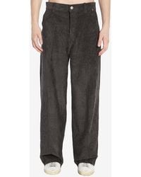 Ami Paris - Corduroy Straight-Leg Pants - Lyst