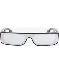 Alaïa - Bold Rectangular Mask Sunglasses - Lyst