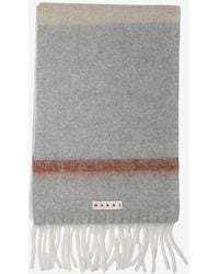 Marni - Mohair-Blend Ribbed Scarf - Lyst