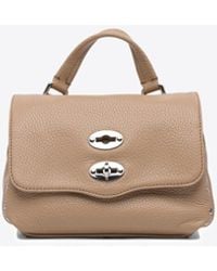 Zanellato - Baby Postina Hammered Leather Top Handle Bag - Lyst