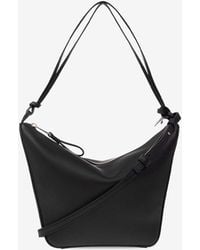 Loewe - Mini Hammock Leather Hobo Bag - Lyst