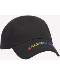 balenciaga cap rainbow