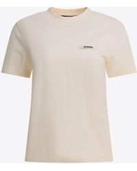 Jacquemus - Gros Grain Short-Sleeved T-Shirt - Lyst