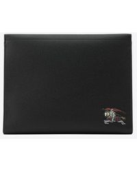 Burberry - Ekd Leather Pouch - Lyst