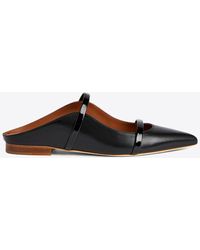 Malone Souliers - Maureen Nappa Leather Flat Mules - Lyst