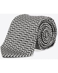 Tom Ford - Patterned Silk Tie - Lyst