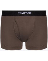 Tom Ford - Logo Jacquard Boxer Briefs - Lyst