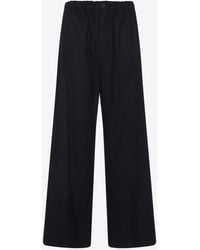 Carven - Straight-Leg Wool Pants - Lyst