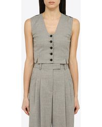 By Malene Birger - Betta Fitted Vest Top - Lyst