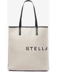 Stella McCartney - Large Smc Logo Canvas Tote Bag - Lyst