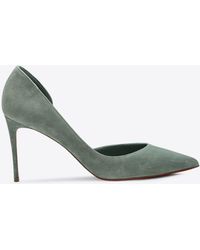 Christian Louboutin - Manuka Coloured Suede Kate Pumps - Lyst