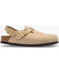 Birkenstock - Tokio Ii Suede Clogs - Lyst