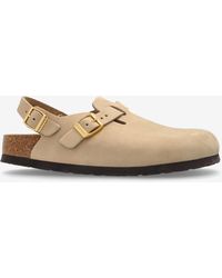 Birkenstock - Tokio Ii Suede Clogs - Lyst