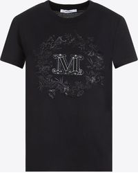 Max Mara - Elmo Cotton Crew-Neck T-Shirt - Lyst