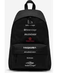 Balenciaga - Explorer Logo-Printed Backpack - Lyst