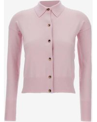Max Mara - Medeola Wool-Blend Buttoned Cardigan - Lyst